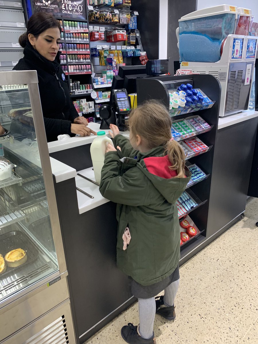 MissMachray's tweet photo. Pancake Day in Primary 1 consisted of writing a ‘Pancake Shopping List’ to take over to the shop to buy the ingredients for our pancakes. We had great fun getting to make our own pancakes 🥞 #PancakeDay️ #handlingmoney #independentlearners https://t.co/KFdIgkjHT8