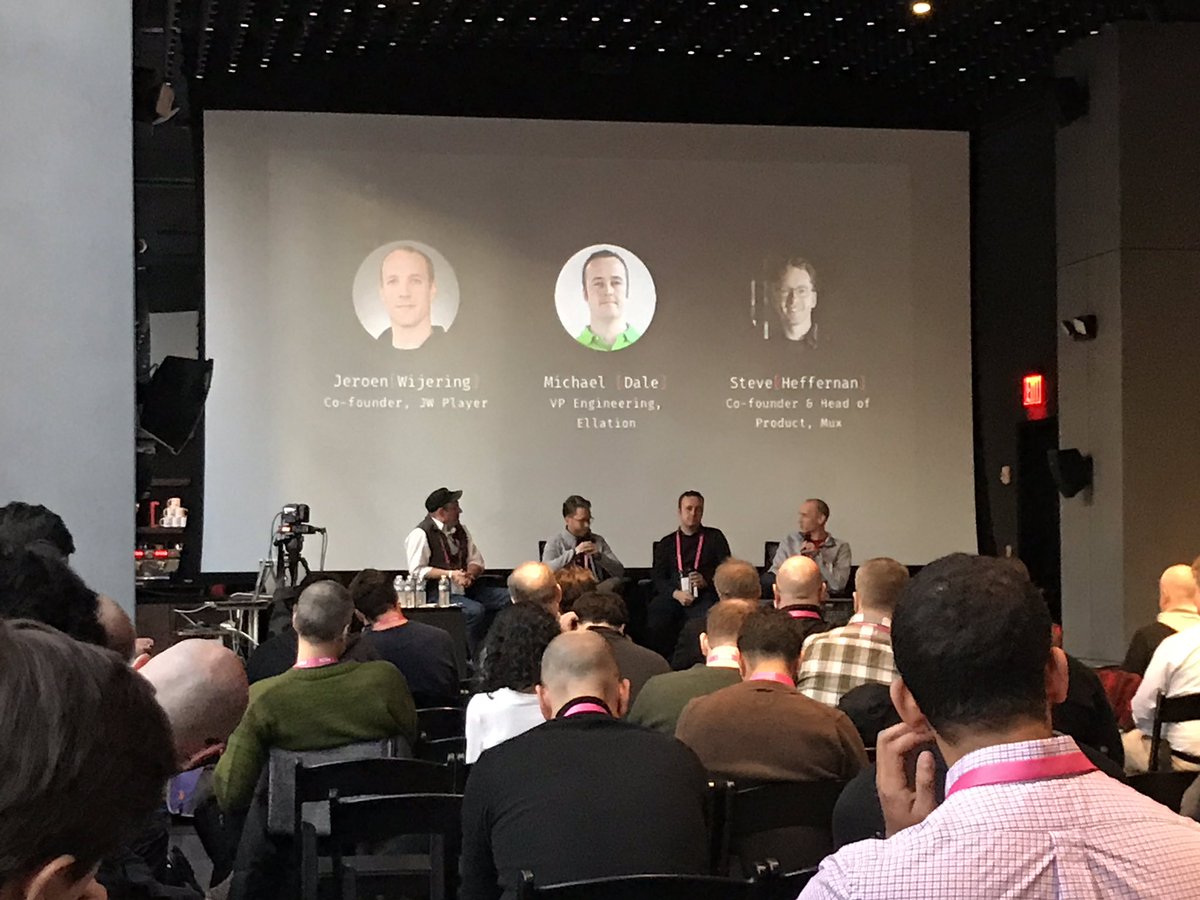 stackhousejs's tweet image. Panel talk from core figures in getting video going on the web platform in front of users. Lot of complexities that has been solved over time exciting to see what’s next! #reFRAMEvideo