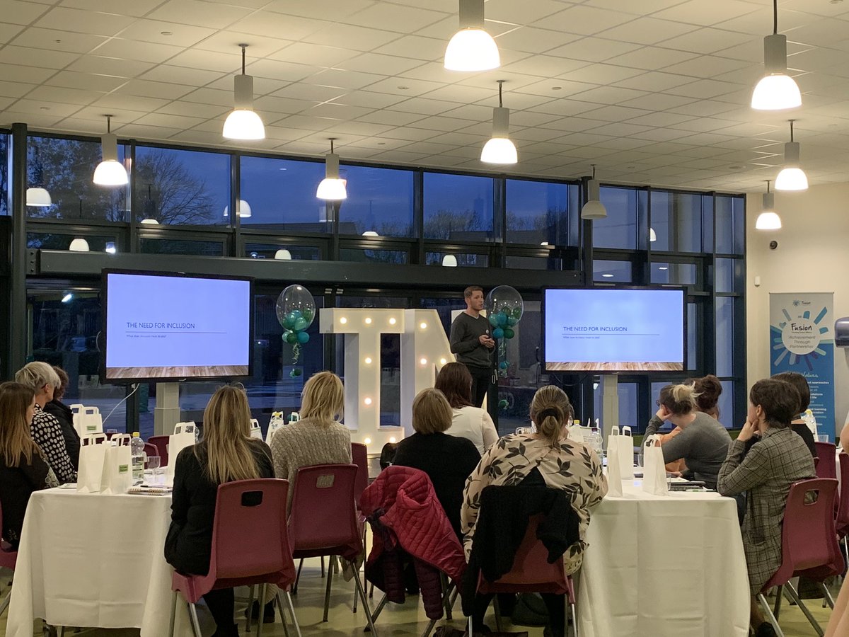 1Bethanlouise's tweet photo. Well done to all involved in the @InclusionNet launch tonight! It was a fantastic evening @justTOhara @SharonWainwri20 @Callum_SEND #MorePigMoreProblems #InclusionNetwork https://t.co/0F4IJlO8rp