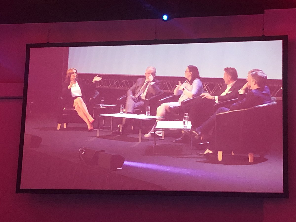 SusanHayes_'s tweet photo. I have to say that @alisoncomyn is playing an absolute blinder at moderating the @DavyGroup #DavyConf panel. She’s competent, prepared, professional and passionate. Well done. https://t.co/oQ1Xcq0I19