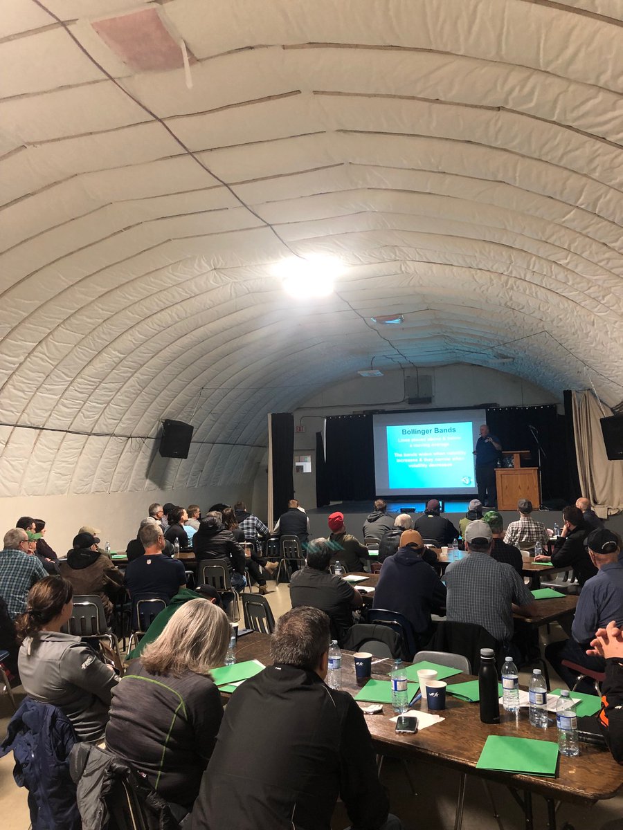 Great info, great food and great turnout.  Thanks to all the presenters and attendees for making our annual grower meeting a success.  #bringonspring