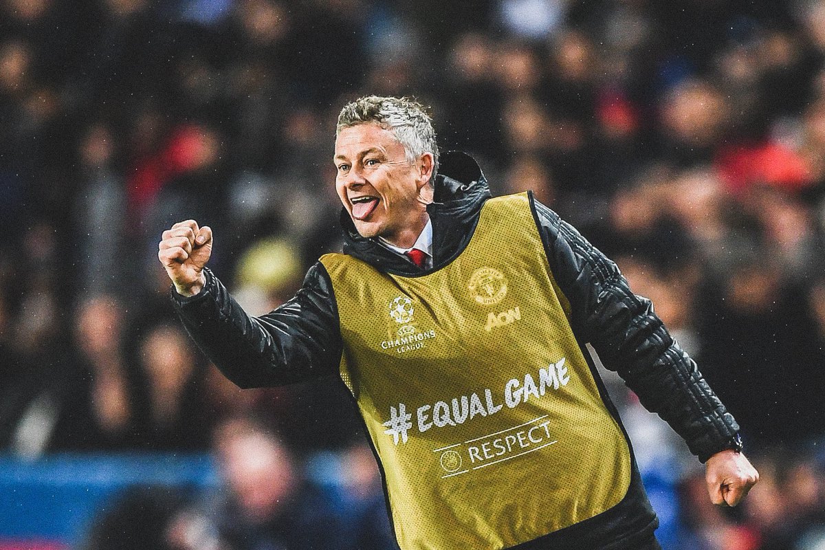 Man United's missing players against PSG:

🚑 Sánchez
🚑 Lingard
🚑 Martial
🚑 Juan Mata
🚑 Ander Herrera
🚑 Nemanja Matić
🚑 Phil Jones
🚑 Antonio Valencia
🚑 Matteo Darmian 
🔴 Paul Pogba 

He still managed to defeat PSG with reserves in the starting XI.

GIVE THE JOB TO OLE!