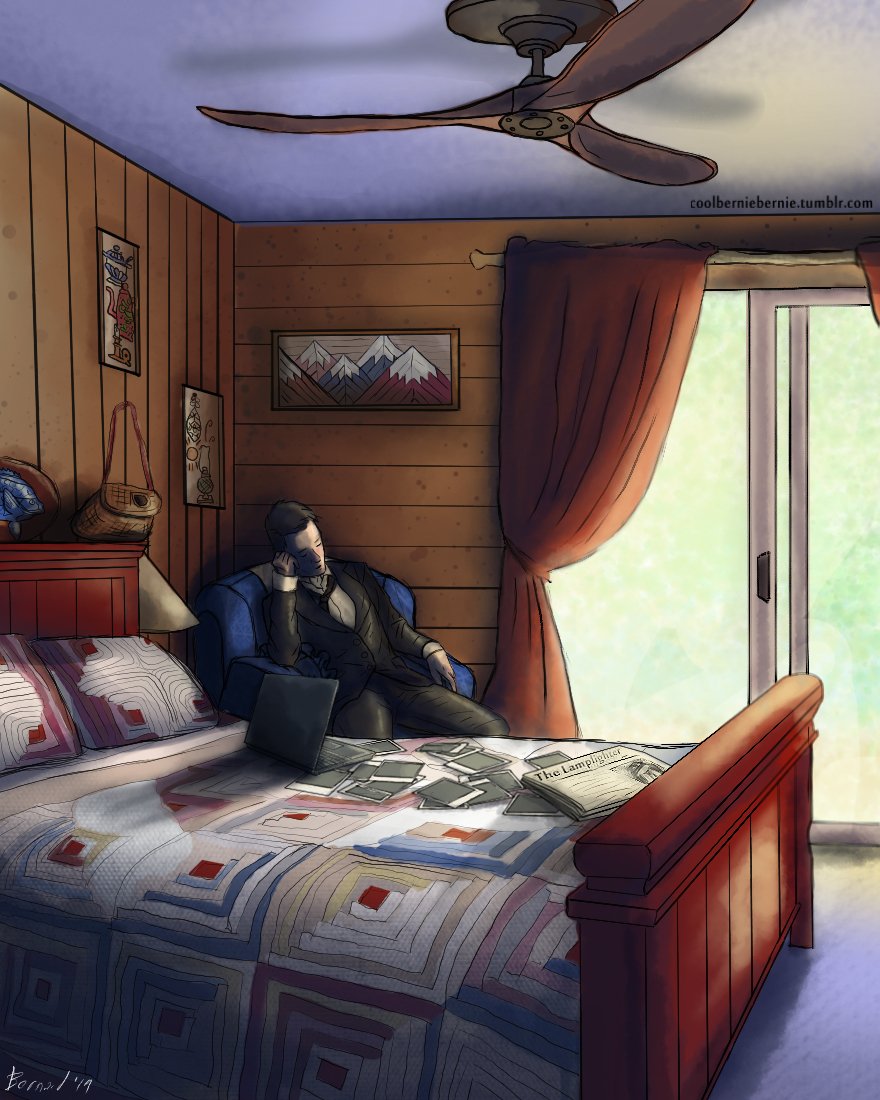 SaltyKingSalty's tweet photo. A sleepy Agent Stern takes a break from looking for Bigfoot
#thezonecast #thezonecastfanart #agentstern #tazamnesty #Amnesty #taz #theadventurezone https://t.co/DTD6gKxP2w