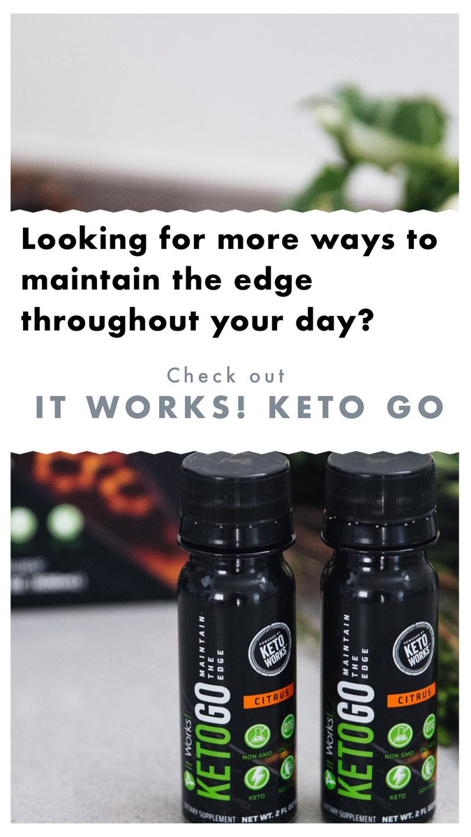 ItWorksGlobal's tweet photo. Any #KetoGo fans out there? 🙋🙋♂️ https://t.co/ptmuhgpcVq
