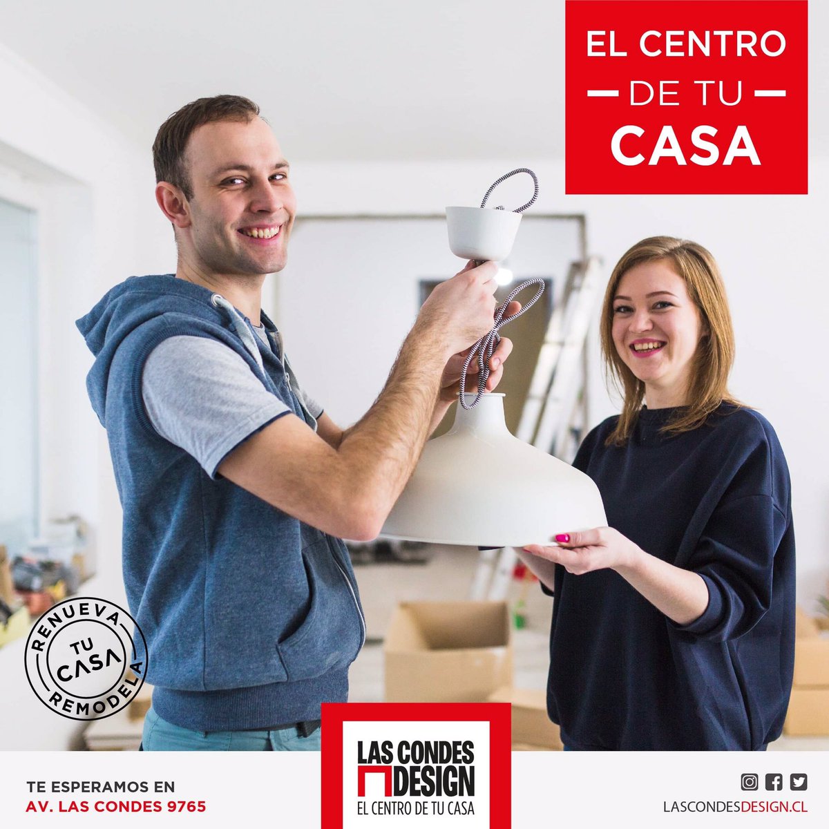 Living, comedor, dormitorio, cocina, baño, terraza, jardín; cualquiera sea el espacio de tu casa que quieres renovar, en Las Condes Design encontrarás tiendas especializadas que te darán la mejor asesoría y donde podrás elegir los mejores productos. Av. Las Condes 9765.