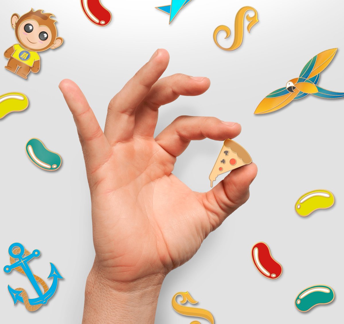 Where are the pin lovers? Some cute pins made from graphics of previous projects, we're seriously thinking of making a few of these.
Would you wear them?
#pin #enamelpin #illustration #cute #vintage #design #art #graphic #creativestudio #sublimestudio