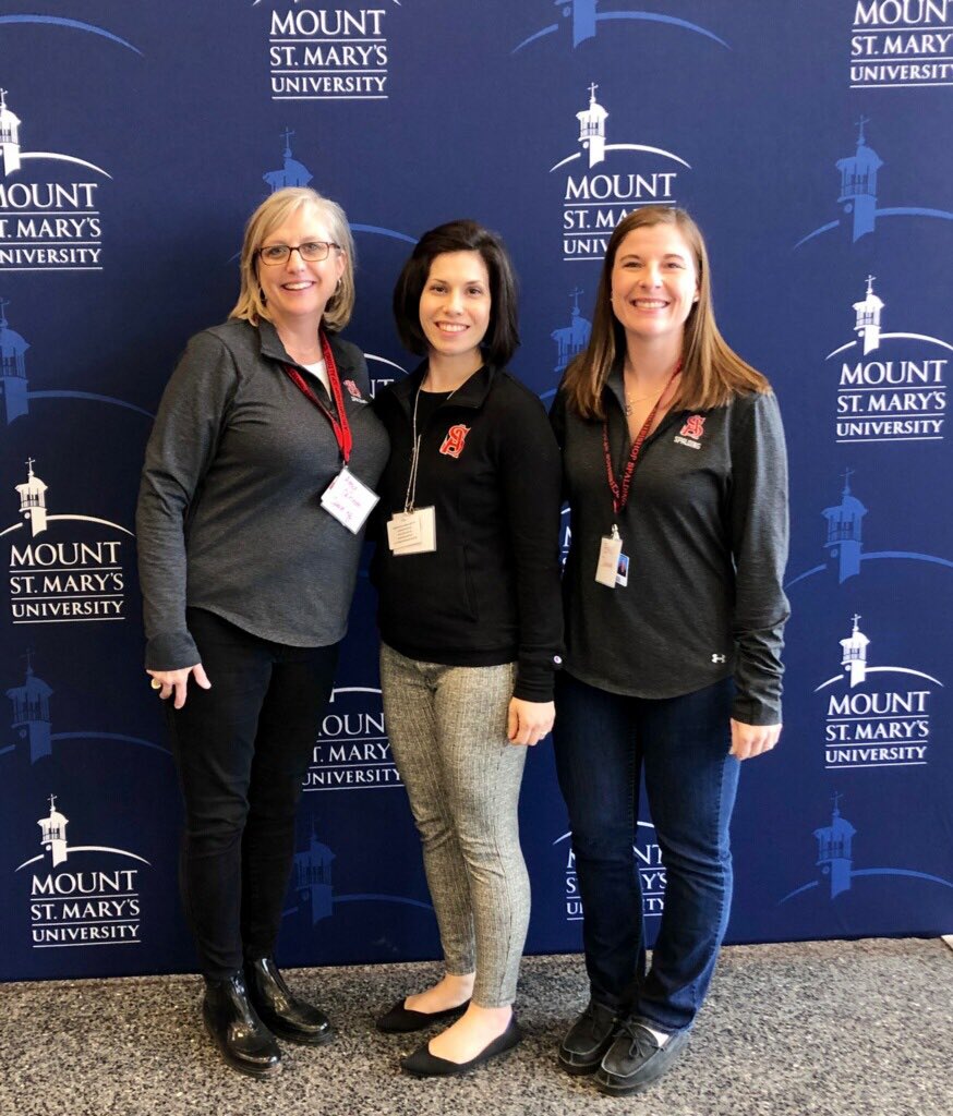 ASHSCavaliers's tweet photo. Mrs. Cannon, Mrs. O’Hara, Mrs. Densmore and Ms. Andriano spent the weekend at Mt. Saint Mary’s. Thanks @archbaltschools @archbaltimore for great professional development! #teachsignificantly https://t.co/6R8NzCmPTT