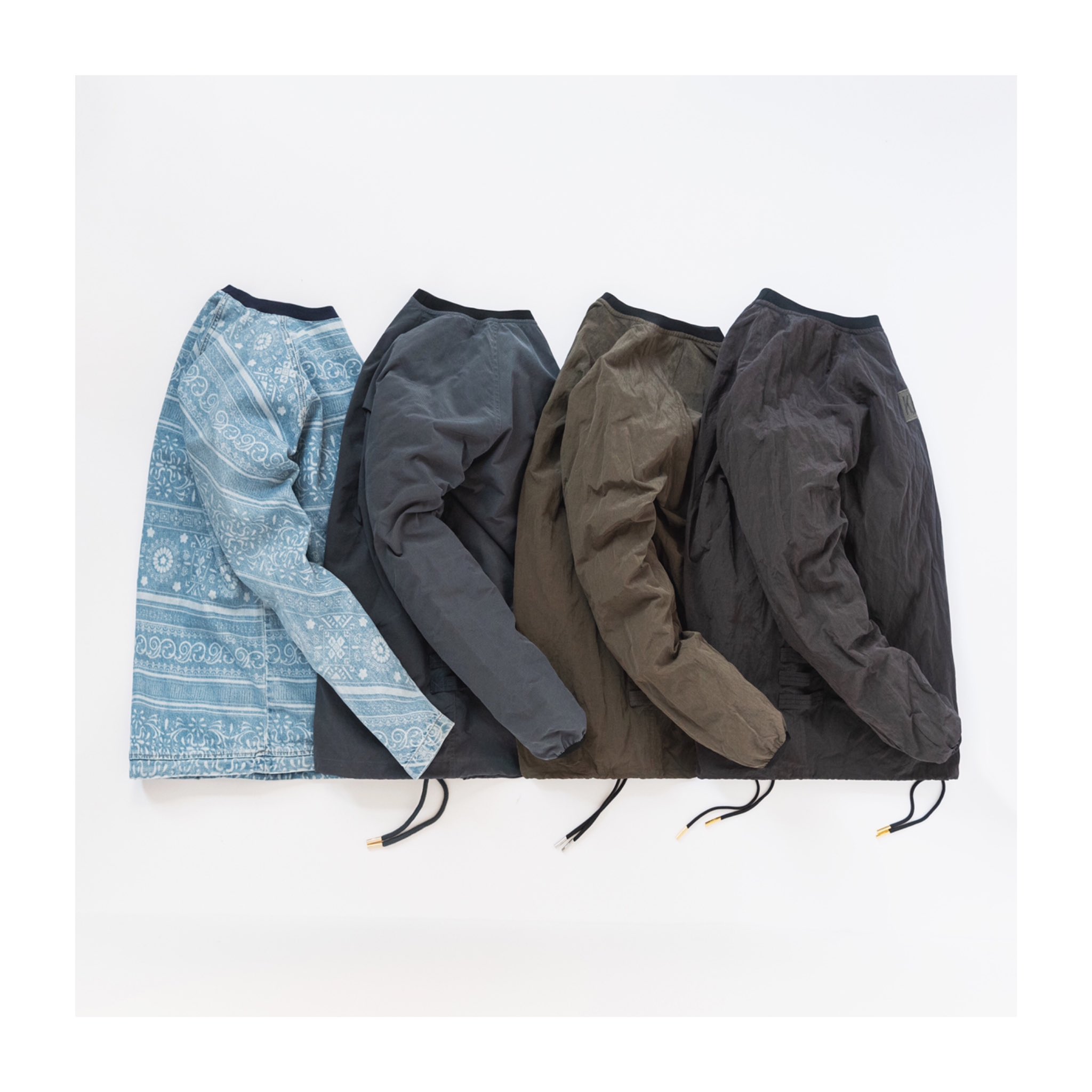 kith L/S Nylon Ripstop Johnson Crewneck fkip.unmul.ac.id