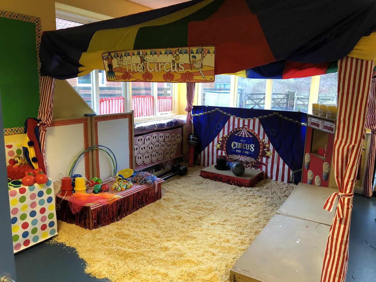 Ruswarpprimary's tweet photo. When the classroom becomes a circus for the next half term! https://t.co/KfeN0t9cr5