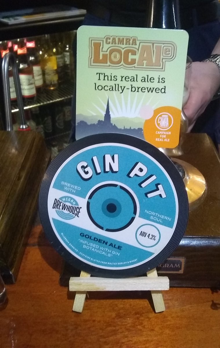 Tony Morgan (@beerandbivalves) on Twitter photo Still in the Waterpudlian. Trying the <a href="/Wiganbrewhouse/">Wiganbrewhouse</a> Gin Pit which I didn't try at @WiganBeerFest last week Still in the Waterpudlian. Trying the <a href="/Wiganbrewhouse/">Wiganbrewhouse</a> Gin Pit which I didn't try at @WiganBeerFest last week