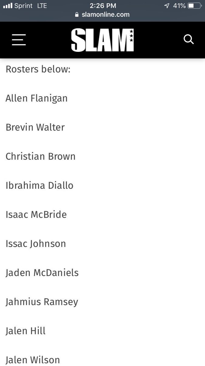 valerieinhoops's tweet photo. Here’s the list of players for BBB All American Game 3/31 at the Orleans — we got Vegas reppin’ too — and Clark’s Antwon Jackson is an alternate! @ClarkHoops @FL_MBB @bigballerbrand — thanks to @wayve_tayv for the list and @ClarkHoops for clarification 🏀✅🗣 https://t.co/PtoQ7cyStx