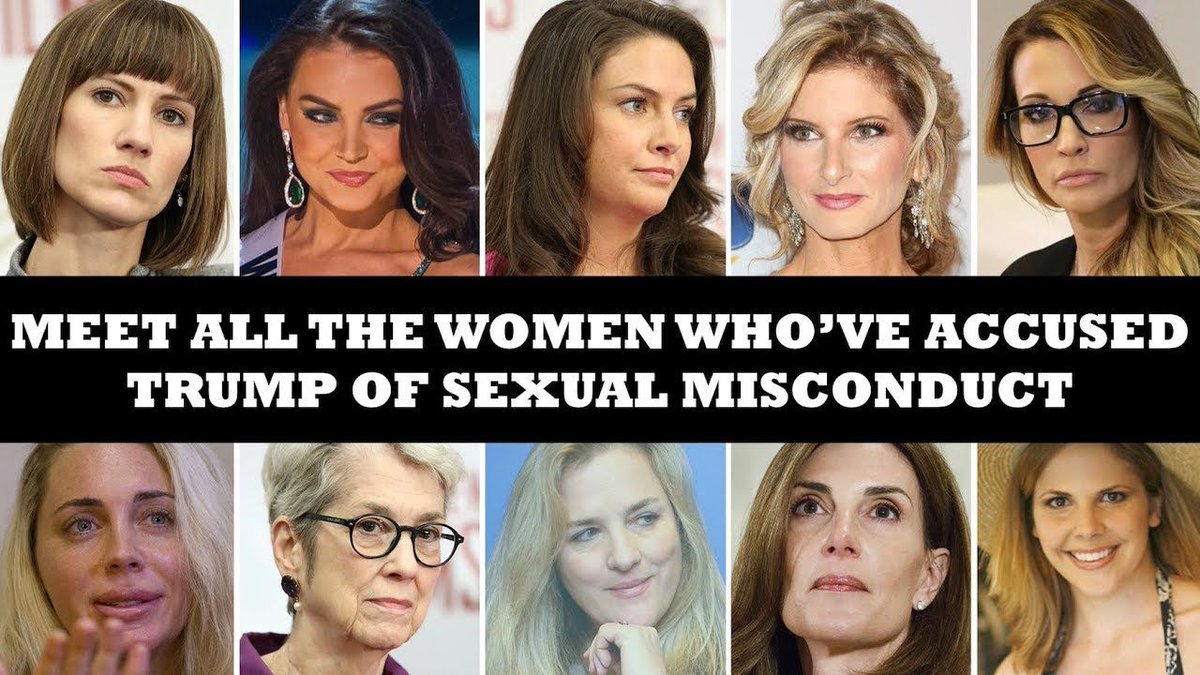 factboxtv's tweet photo. WATCH NOW:'
Meet ALL the women who've accused Donald Trump of sexual misconduct. https://t.co/SM9uD96wfL https://t.co/UuzzrHvxE3
