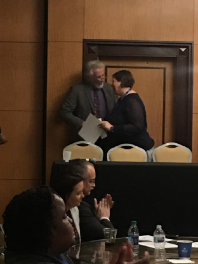 CSUMB student, Lee Pruit, was awarded the TSP 2018 Graduate Student Professional Development Scholarship at the 2019 conference. We are so proud of herI #ottereducators