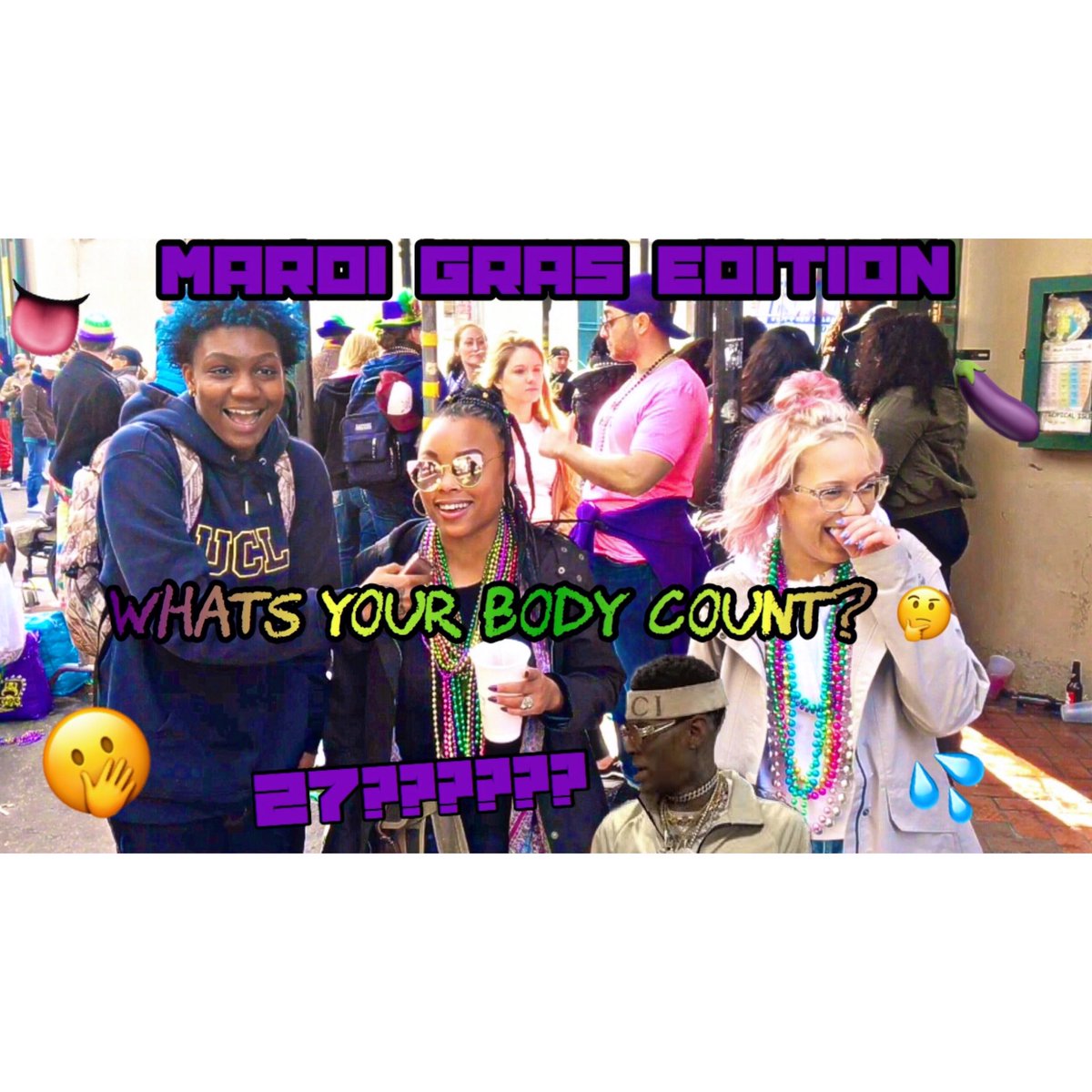 Lexxiewashere's tweet image. 🚧.// DROPPING TONIGHT #PublicInterview #MardiGras #MardiGras2019 #WhatsYourBodyCount #Youtube #FatTuesday