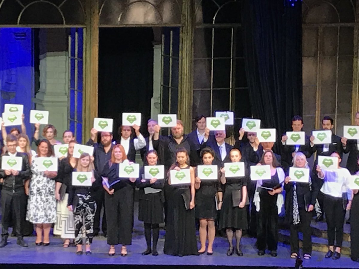JamesOHP's tweet photo. Absolutely thrilled that me and @NoisyMV have just collected an award @MusicTeacherMag “Awards for Excellence” on behalf of everyone who worked on the #HopeForGrenfell Gala. Special Editors Award. What an emotional night that was. Thank you to EVERYONE involved. @operahollandpk https://t.co/Mq1zZxyrjs