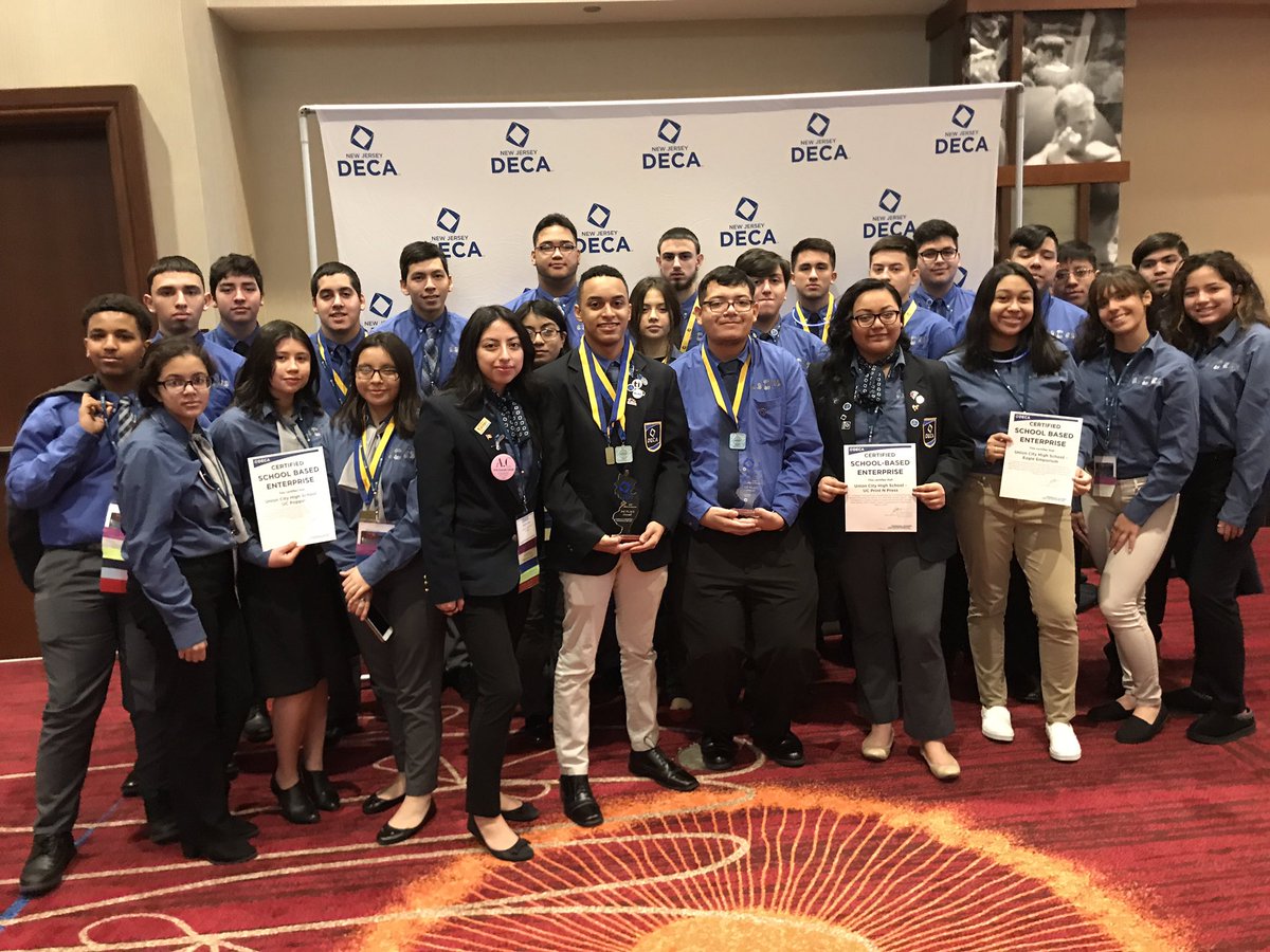 NJSCDC ended today with UCHS being the only school in the country and the State of NJ to be recognized with 3 Gold Certifications in our 3 School Based Enterprise entries. Congrs to all 14 SBE NJ SBE gold schools and let's bring home some SBE to NJ. #UCPRIDE <a href="/DECAInc/">DECA Inc.</a> <a href="/NJDECA/">New Jersey DECA</a>
