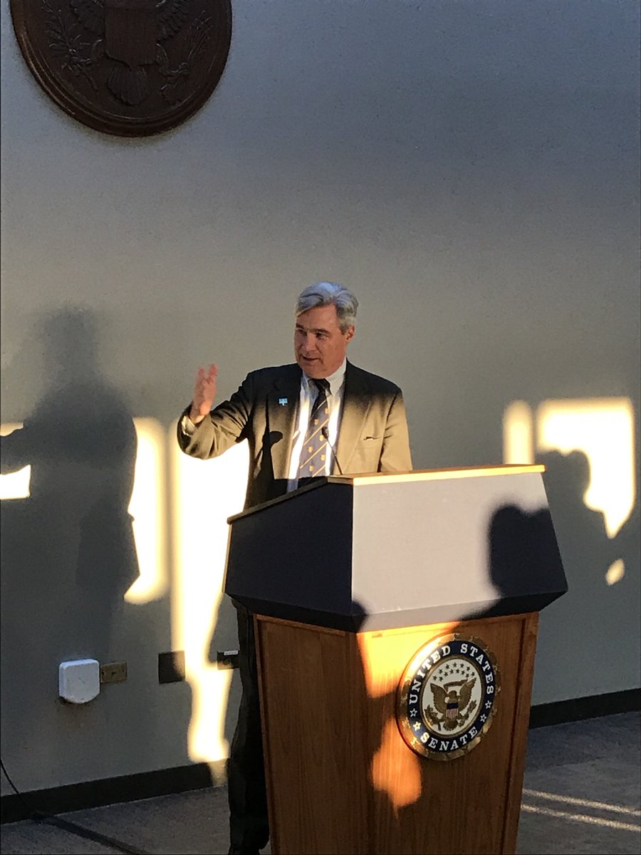 USCleanPower's tweet photo. .@SenWhitehouse: Rhode Island has opened the door for #offshorewind in the US #windworksforamerica https://t.co/UZ0LLcVyku