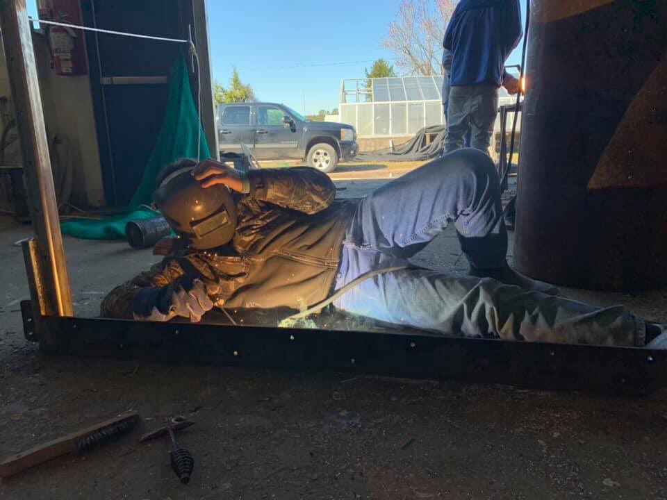 AllisonCTE's tweet photo. East Carteret they are open to all career options, welding or modeling, or both at the same time!!  @SteeleKatherine @PamRobersonCDC #CTETheHotTopic #nccteSE @CTEforNC https://t.co/F0bDk6GbIj
