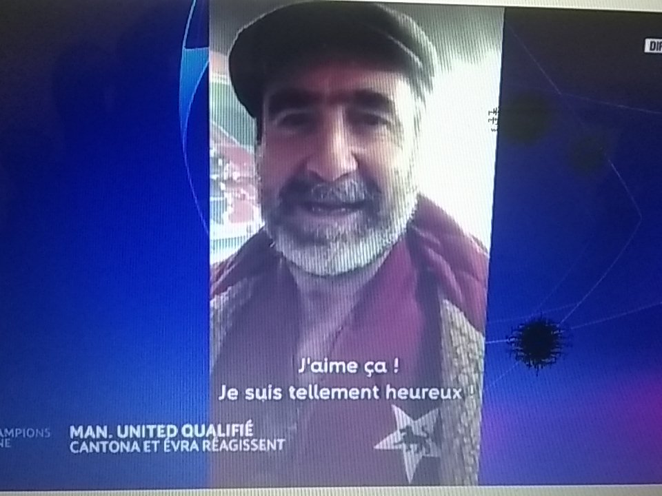 Et l'ex-Mancunien Cantona qui enfonce le clou. #PSGMUN #REMONTADA2 @T0429N @malikkoudize