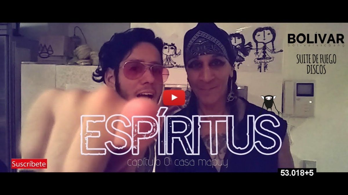"Espíritus cuenta a Venezuela, el país convulso, sus días revueltos, su esperanza y su deseo de estar mejor" ... este es el Capítulo 0 de #EspiritusLaSerie de <a href="/BolivarVicBang/">Bolívar</a>  #EspiritusRockumental #Venezuela #SomosSuiteDeFuego
buff.ly/2Tsvany