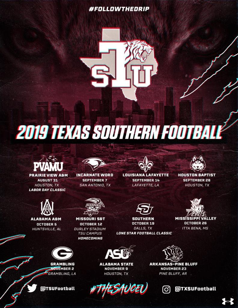Tuskegee Releases 2019 Football Schedule Hbcu Sports