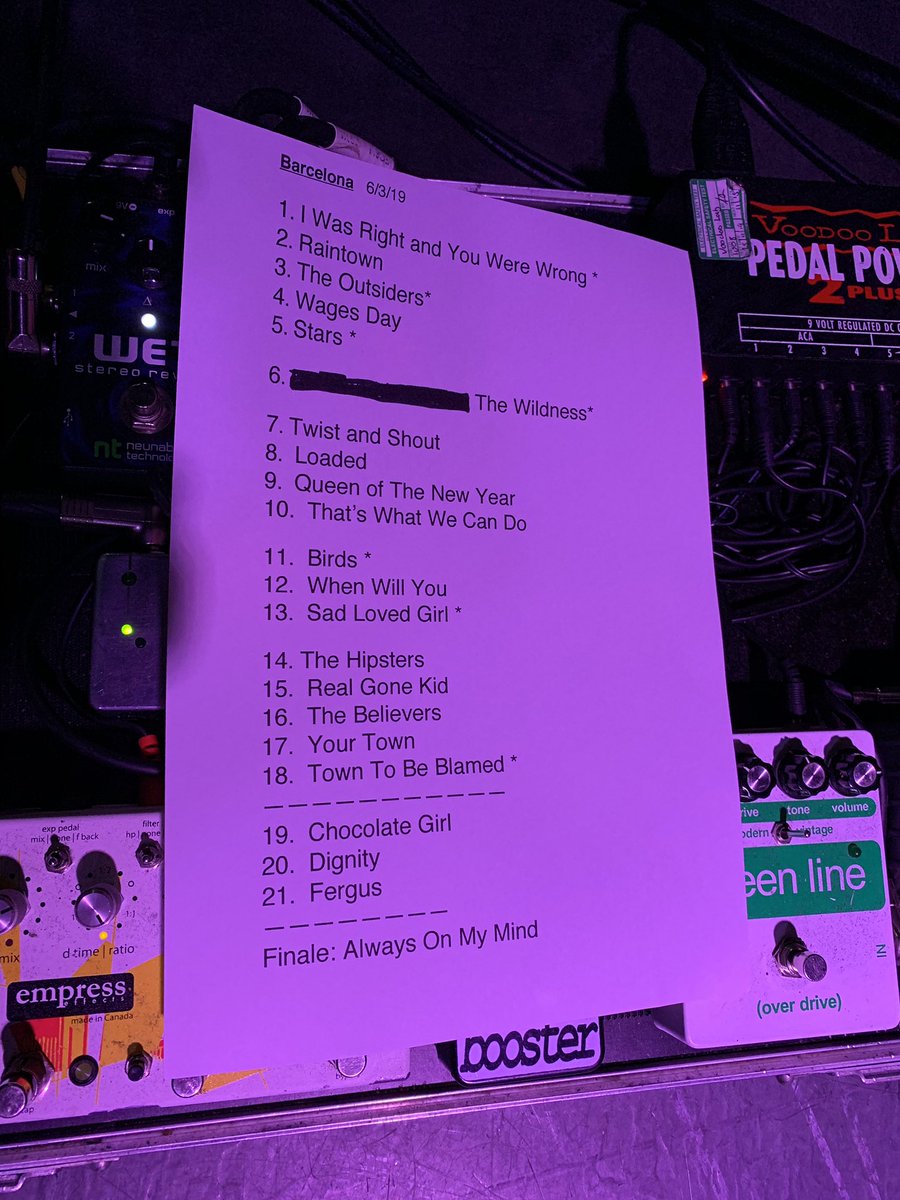 deaconbluemusic's tweet photo. Barcelona! Thank you. And thank you everyone from Spain and beyond who came to see us on this leg of the tour. We love playing here so much x Here’s what happened @Sala_Apolo
#deaconblue #deaconbluelive #deaconblue30 #ToBeHereSomeday #30yearsandcounting #spainagain ❤️ https://t.co/IMEXIPRUqj