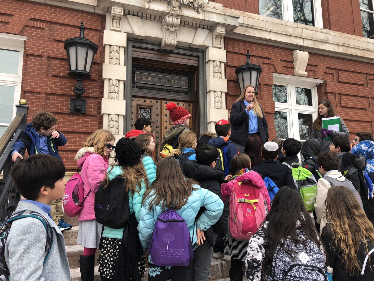 We also visited the Missouri Supreme Court to learn more about the judicial branch of our government!