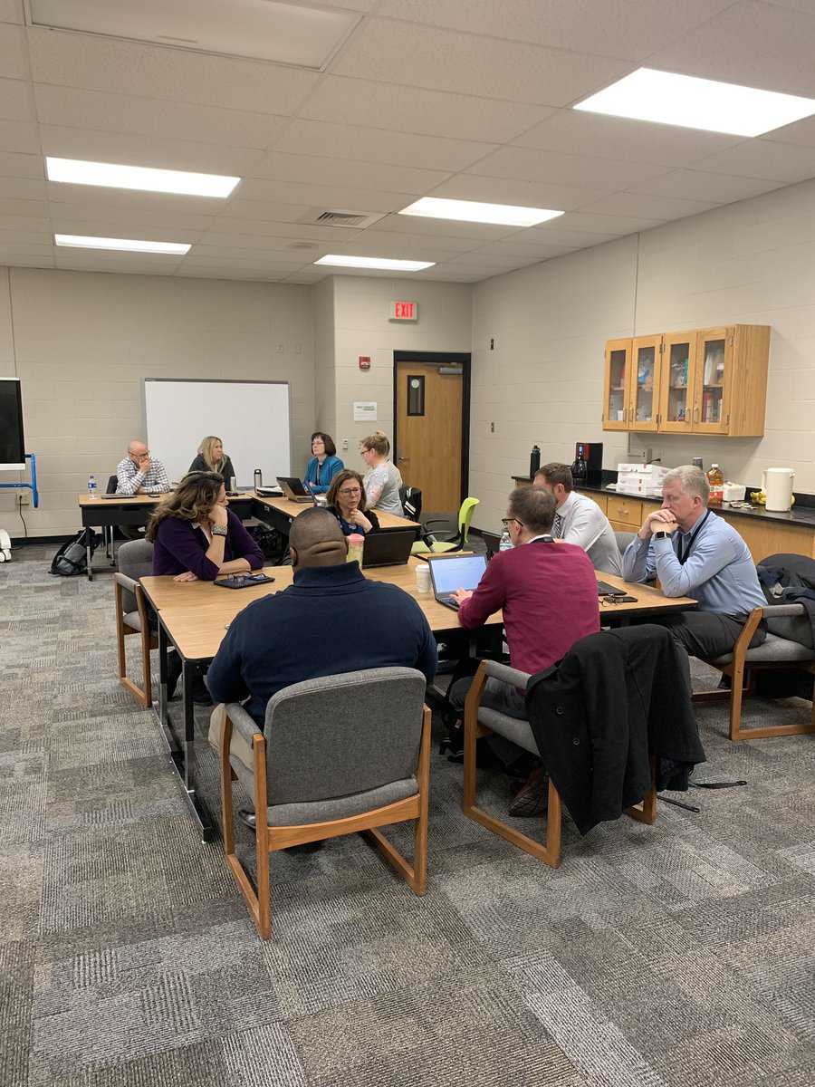 You are only as smart as the room you are in. Thankful for these leaders and the critical thinking they put forth today about technology in <a href="/WichitaUSD259/">Wichita Public Schools</a>. #wpsproud #KidsDeserveIt