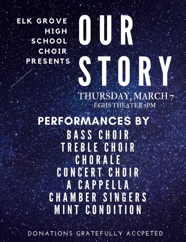 MikaelaOrbe's tweet photo. Come see EG Choral Showcase March 7th, TOMORROW!! you do NOT wanna miss out @EG_Choir @EGFineArts @EGOrchestra @EG_Band @EG_Nation https://t.co/mawABfSz5n