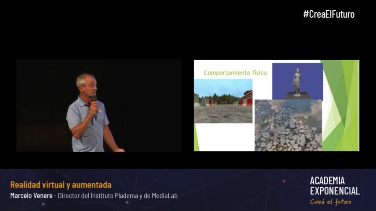 📸 Les compartimos unas imágenes de la intervención del director de <a href="/plademaARG/">Instituto Pladema</a>, Marcelo Vénere, en la <a href="/acadexpo/">Academia Exponencial</a> contando sobre lo que hacemos en @medialabarg 😀