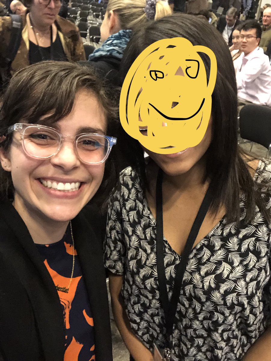 SuneraRahman's tweet photo. Sooooooooo I met @thisischristina at  #canadasynbio and i was sooooo star struck !!! Amazing speaker, even better synthetic biologist !!! Officially hyped :p https://t.co/EDki7gIghu