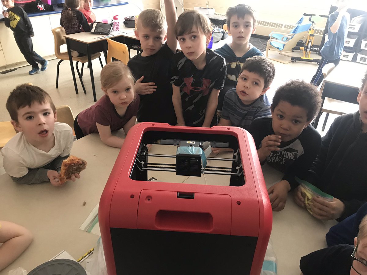 AlysonGeddes's tweet photo. Guess what arrived today??!! We were all very excited to welcome our brand new 3D printer to our classroom thanks to Brilliant Labs! @brilliant_labs #MakerEdNS @TILTHRCE #SeeWhatIamLearning @HRCE_NS @ChrisCocek https://t.co/lww9iJES8W