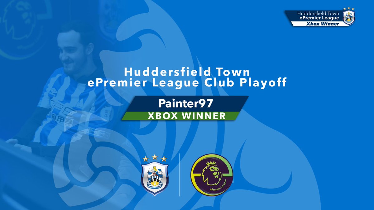 🏆 Congratulations to @Rebel_Painter who will represent Huddersfield Town in the Xbox side of the ePremier League finals at the end of March!

<a href="/premierleague/">Premier League</a> @EASPORTSFIFA #htafc (CL)