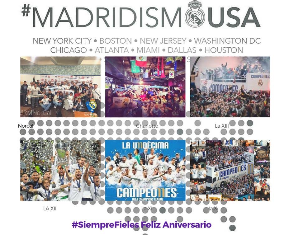 RMSurDeFlorida's tweet photo. De todas las Peñas Madridistas en USA, muchas felicidades a nuestro club, Hala Madrid y Nada Más!! GRACIAS @realmadrid 💝
#SiempreFieles #MadridismoUSA  #HalaMadrid https://t.co/ZSVS15hKzp