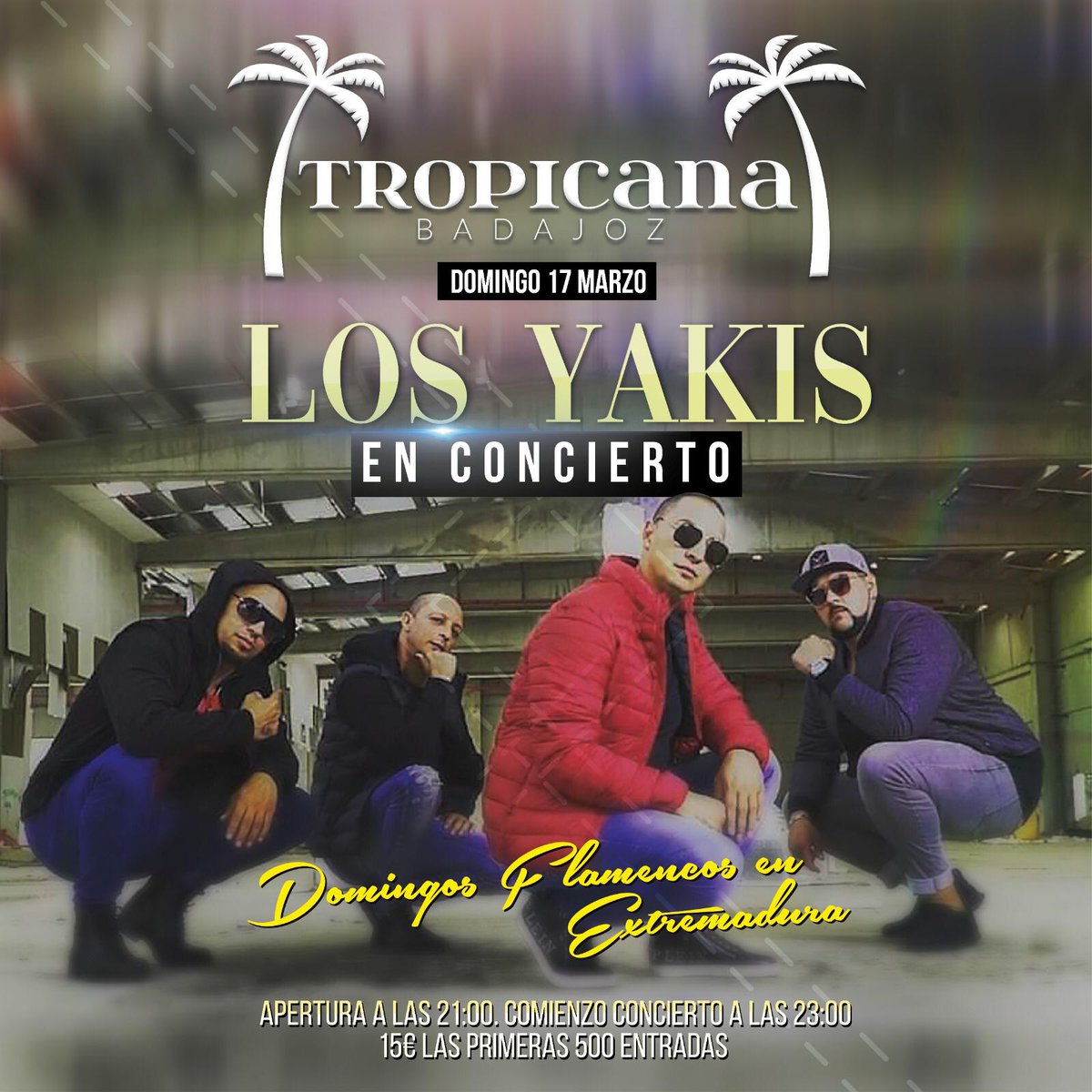 FlamencoMkt's tweet photo. Inauguramos Sala Tropicana en Badajoz,rincón del flamenco extremeño. domde cada domingo, habrá actuaciones flamencas, Tropicana abre sus puertas el día 17   de marzo,a partir de las 21:00 @badajoz @sheilaisamar @cesselaplui @HoyFlamenco https://t.co/oeQGuuoaft