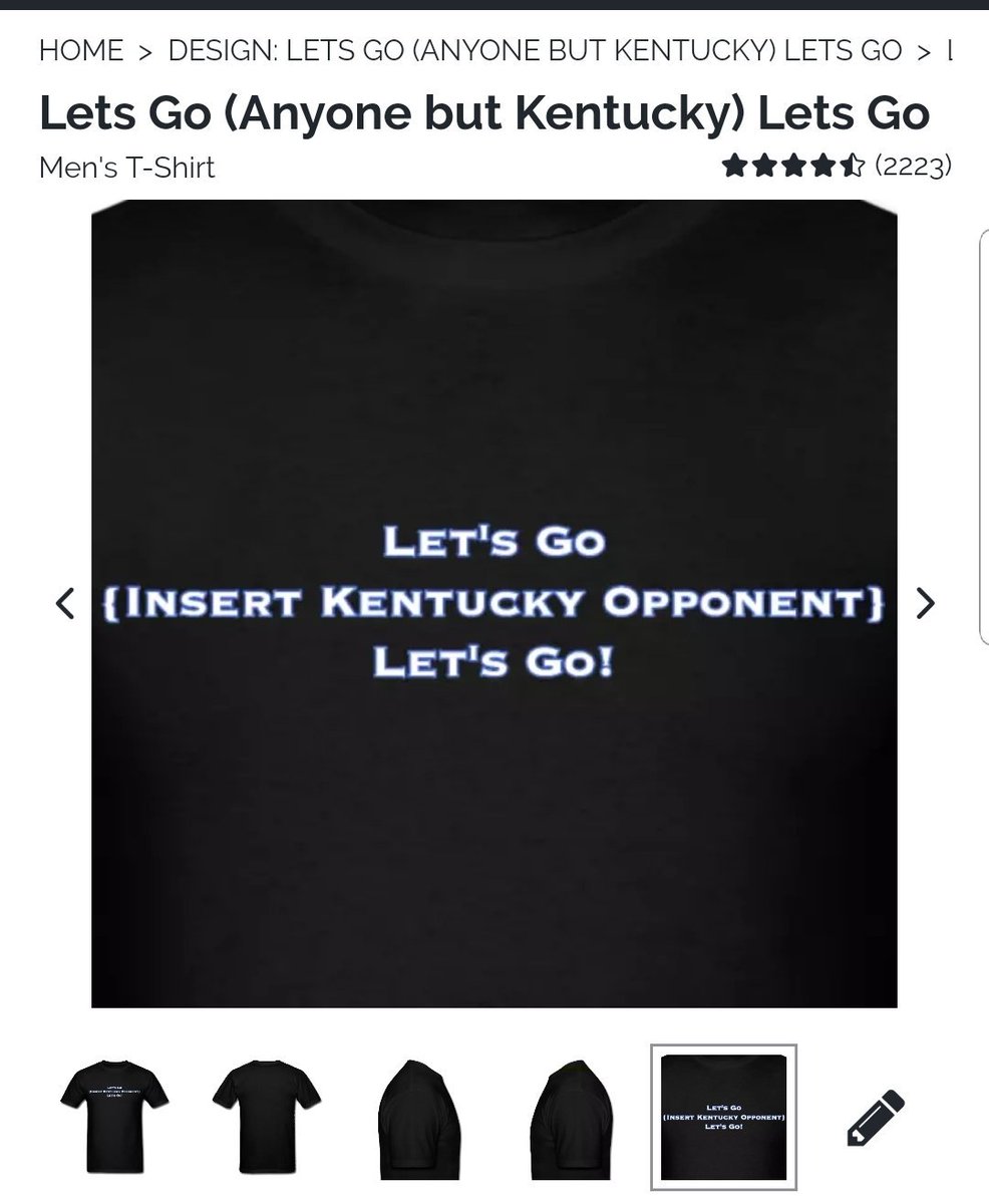 TMBGear's tweet image. Time to start assembling your #ncaa #MarchMadness Gear...

Great place to start if you plan on cheering against #DukeNation or #Kentucky ...

#freeshipping with #PromoCode
SHIP19 at checkout

#tshirt #shirt #spreadshirt #Tourney19

shop.spreadshirt.com/league-gear/an…