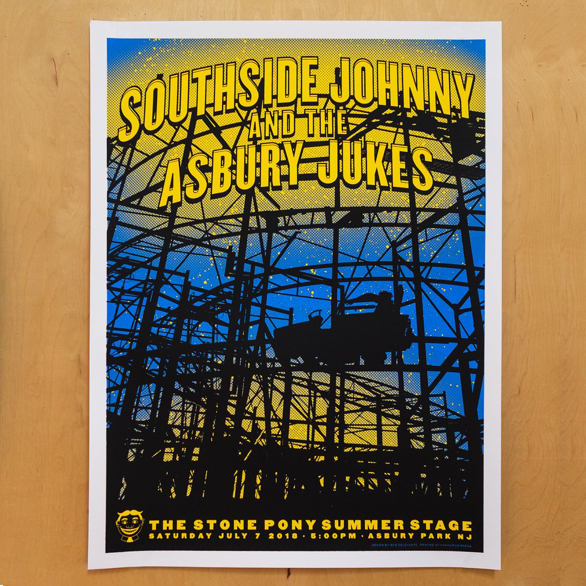 bobdelevante's tweet photo. Proud to announce the studio picked up a couple of ADDY Design Awards. One for a @JohnPrineMusic piece for The #TreeofForgiveness. The second for an @asburyjukes poster. Thanks to @ohboyrecords and Southside Johnny for letting me be part of these projects! #GraphicDesign https://t.co/KCR8pMfuHT