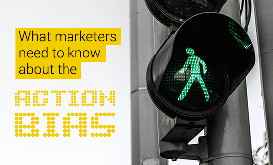 YanRegan's tweet photo. We often decide to take action – any action – rather than simply sitting idle as results unfold, why is that? Here's how to use the action bias in marketing to increase customer interaction: https://t.co/HMLR8bYhmX https://t.co/3cEQqQwrLr