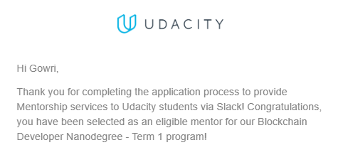 gowrieswaran's tweet photo. Very happy to share that I have been selected as a Mentor for Blockchain Nanodegree 😇

Thank you @udacity @UdacityINDIA  for the opportunity. https://t.co/6a7Nkqg7Bk