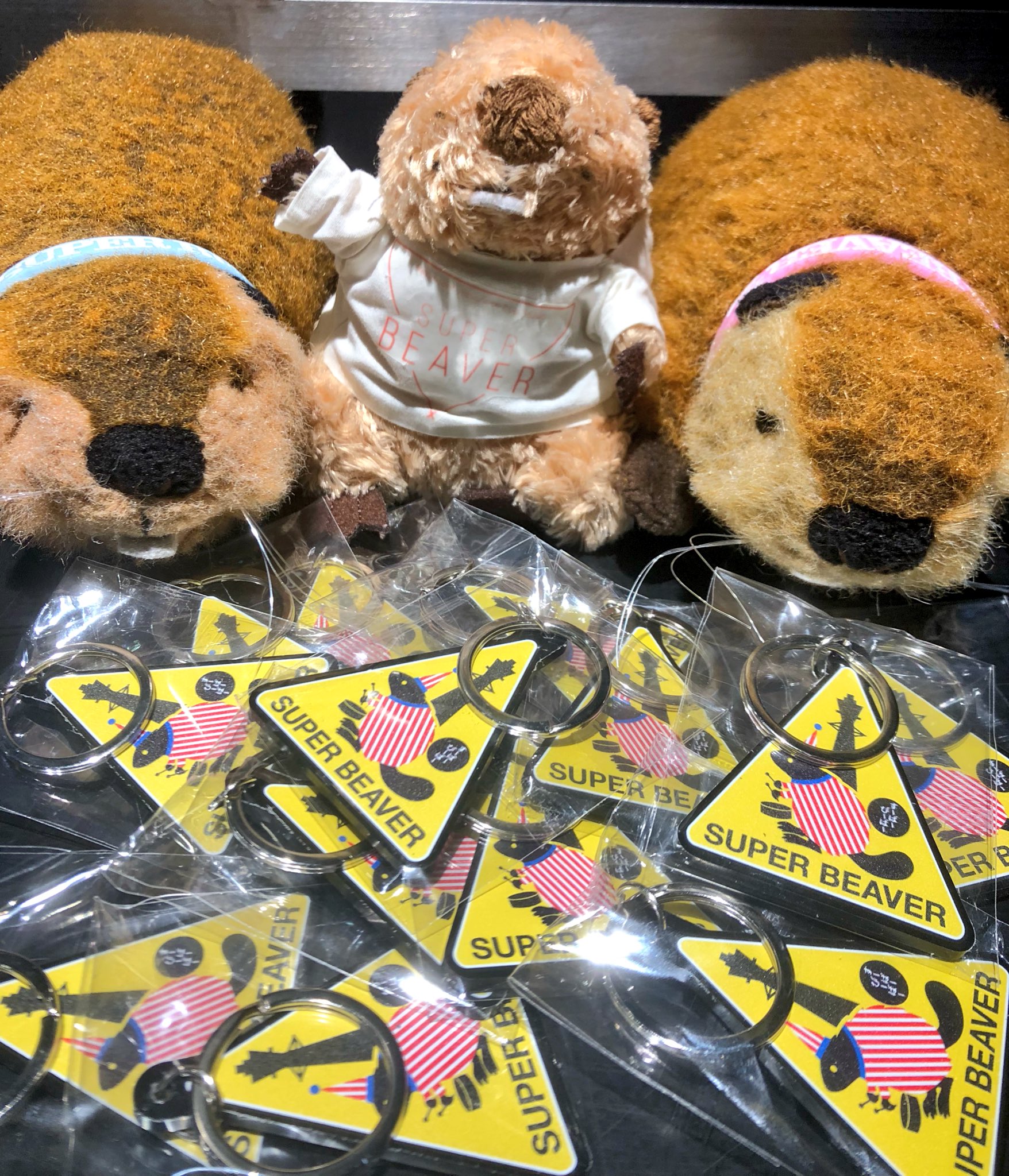 SUPER BEAVER スーパービーバーちゃん - ぬいぐるみ SUPER BEAVER スーパービーバーちゃん - ぬいぐるみ