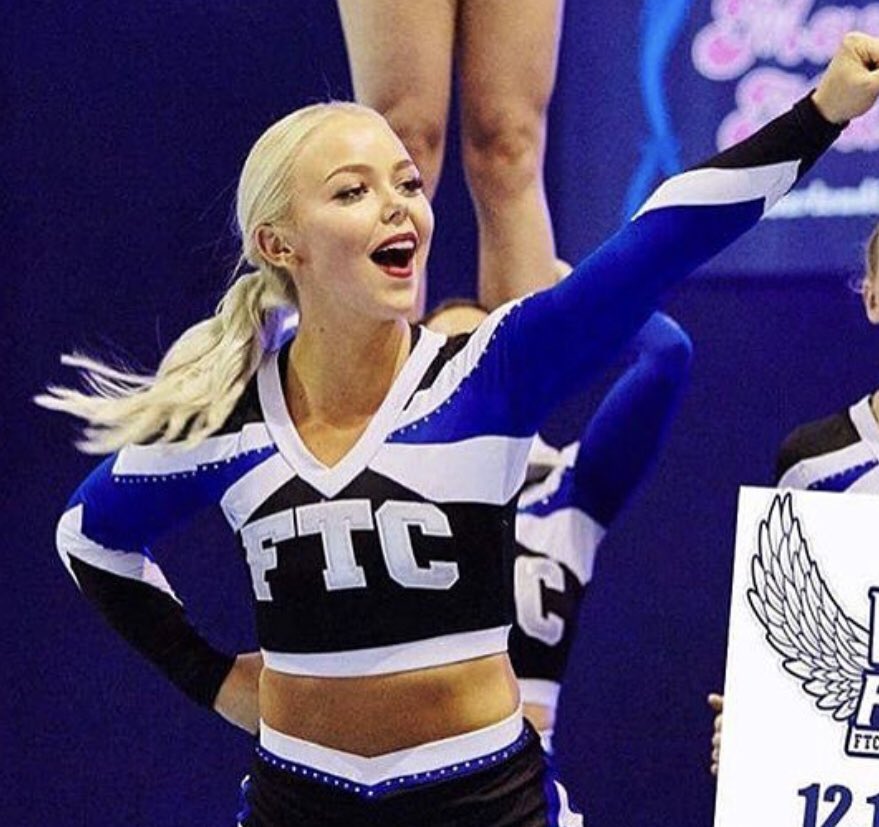 springcdt's tweet photo. I’m looking forward to the @USASFcheer Image policy. This is a photo of an athlete we coach in Finland 🇫🇮... athletic &amp; confident! Everything else is just extra in my opinion. https://t.co/hp9iQix5Fr