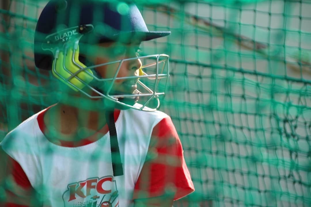 KassNaidoo's tweet photo. Keep your eye on the ball. So proud of Daniel. Always in the nets working on his skills. Great pics @rykmeiring 😘 #BuddingCricketer https://t.co/tgeEUtZ5L6