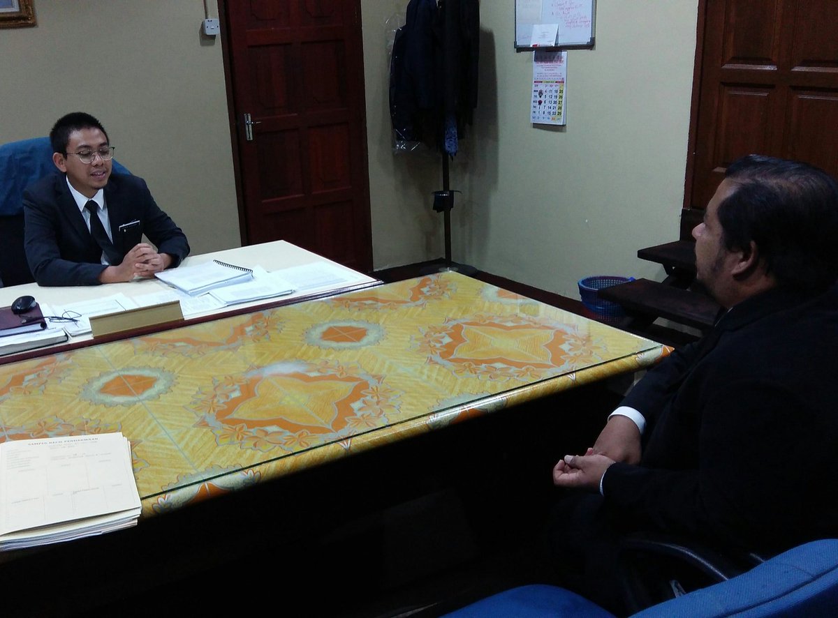 Lawatan Hormat Ketua Pegawai AADK Jempol En Ahmad Sabri bersama Tn Khir Nizam Bin Majistret Mahkamah Bahau

Antara intipati lwatan ialah penerangan fungsi AADK dlm pndakwaan kes, kes langgar syarat dan hal2 lain

Smoga hasil lawatan ini mmberi manfaat

#perangidadahhabishabisan