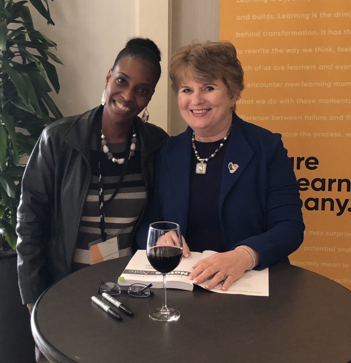 LNikkimoi's tweet photo. Highlight of the conference—getting my book signed by one of my favs! ☺️ #FLLiteracy #HMHConference https://t.co/fgeDPKGubR