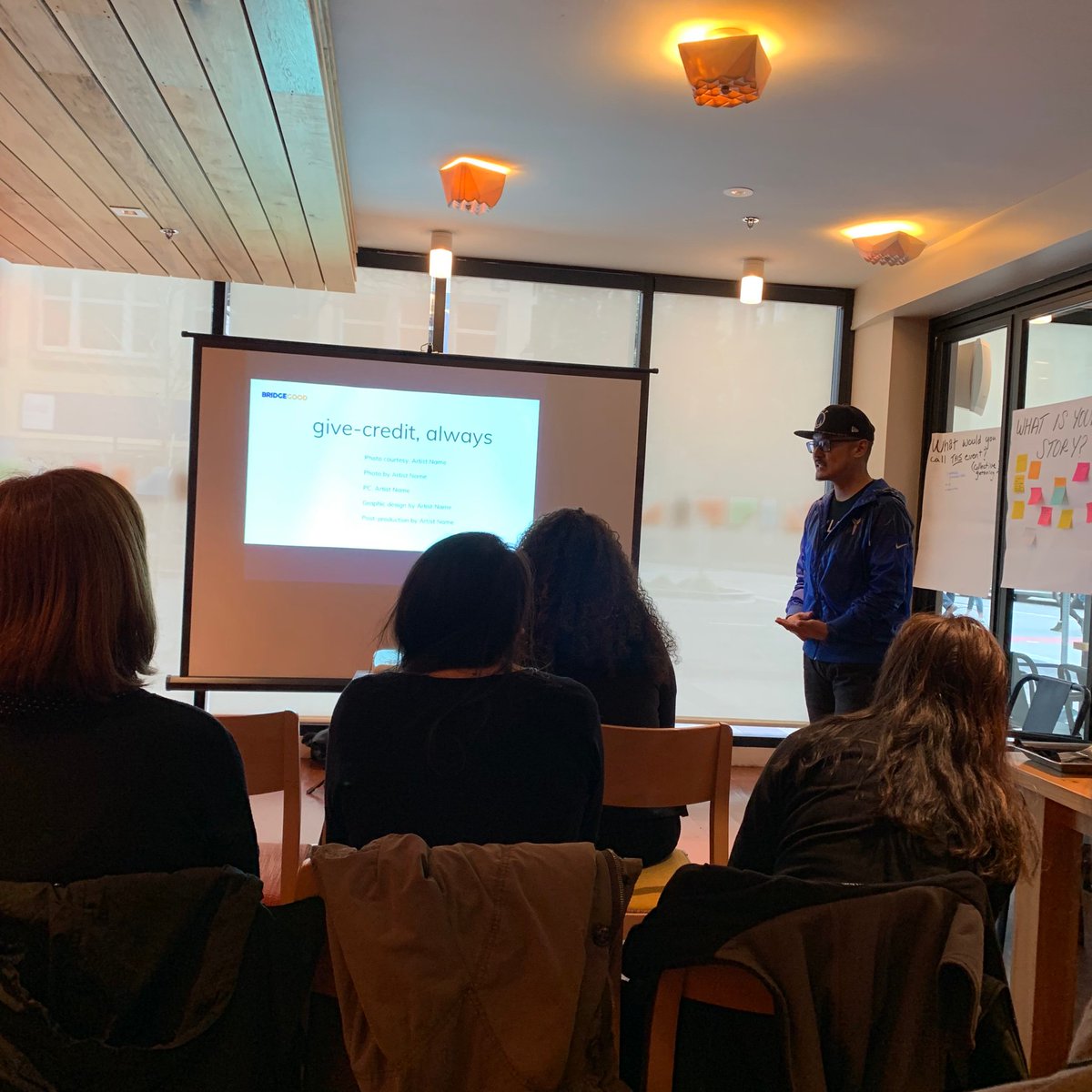 mrpinkspot's tweet photo. Social media 101 training attend a non for profit event @bridgegood @realtimeoakland #collectivegathering #downtownoakland #nonprofits build attention using many forms of social media. https://t.co/1dYCNzAiMs