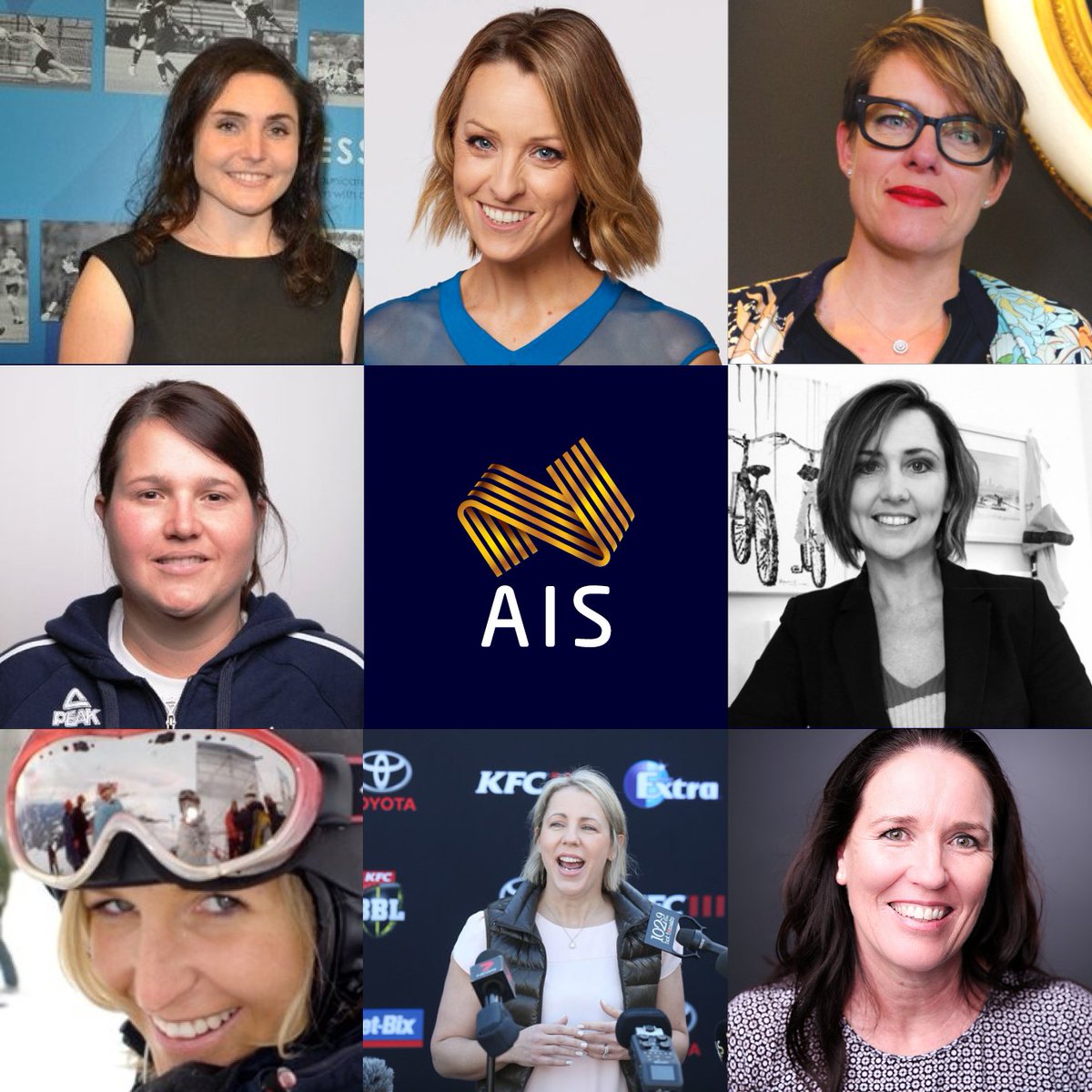 theAIS's tweet photo. What a line up! Take a look at the inaugural participants of the Executive #AISTalentProgram 🙌 These women will lead the way as #theAIS supports Australian #HighPerformance sport to achieve greater #genderbalance https://t.co/rM5INVnrOU