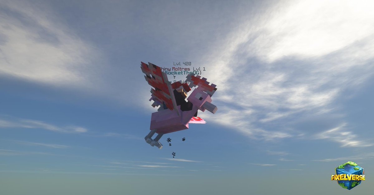 PlayPixelverse's tweet photo. Presenting Pokémon Mounts! Ride, fly and swim your way through Kioku. Equip, mount, and ride ANY Pokémon you'd like! Different Pokémon have distinct speeds and jump heights. What Pokémon will you ride first? -- Day 5 of the Countdown to #PixelverseAscension 🗻🕊 https://t.co/PwAsoPe3dY