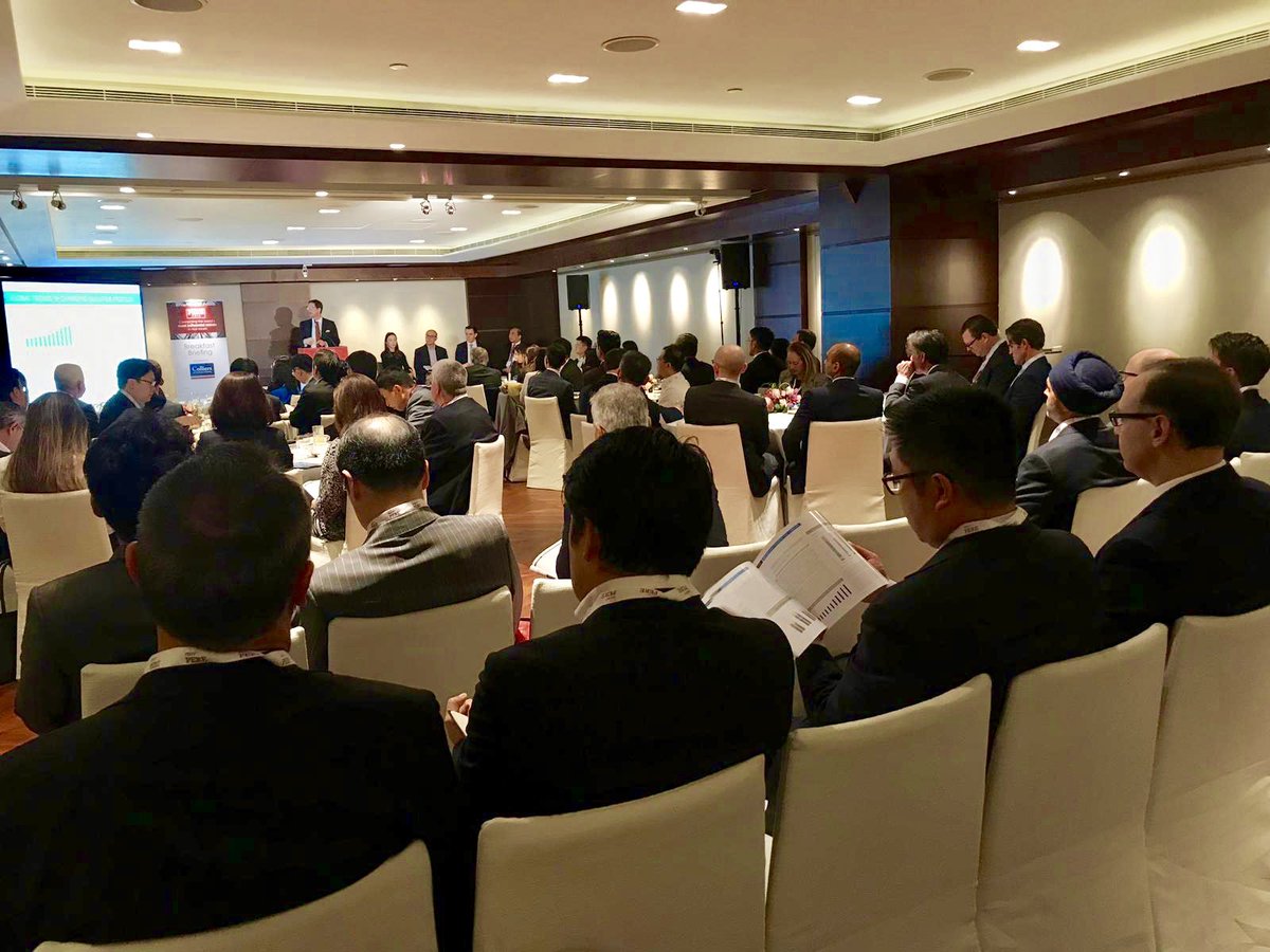 PEREonline's tweet photo. Thanks to @ColliersAsia for kicking off #PEREAsia day 2 with their annual breakfast briefing! #PEREWeek https://t.co/xXQVE9RcrI