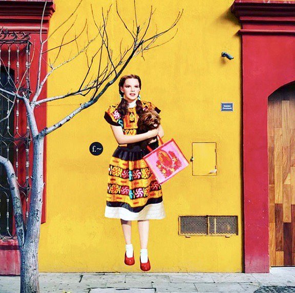 SeniorDuque's tweet photo. We're not in Kansas anymore..#Dorothy #Dorita #ElMagoDeOz #TheWizardOfOz #toto #CaminoAmarillo #YellowBrickRoad #OAXACA #EXTRA #MÉXICO #Méjico #Mexico #Norteamérica #NorthAmerica #América #America #grafitti #StreetArt #UrbanArt #Tehuana #efedefroy #MexicanArt #WritersLife #travel https://t.co/kyigskVyAW