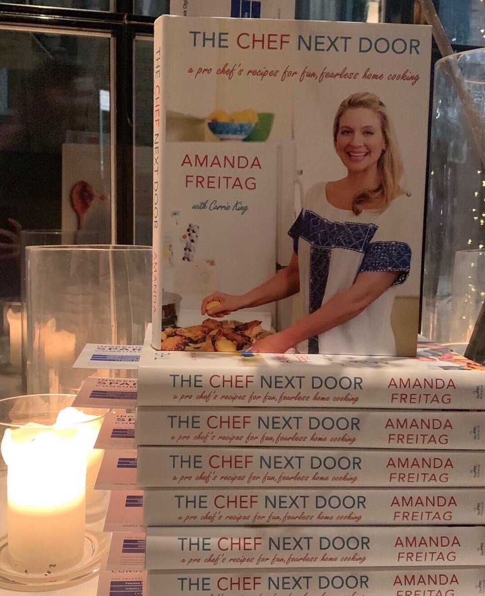 EBGExperiences's tweet photo. Celebrity chef @AmandaFreitag demonstrated how to cook her Hearty Potato Gnocchi with Herb Pesto to one of our NYC clients before they indulged in a multi-course dinner tonight. It’s not every day you get cooking lessons from a Food Network star! #CulinaryEvents #CorporateEvents https://t.co/pDKWItHncW